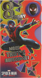 Marvel Spider Man 8th Birthday Card
