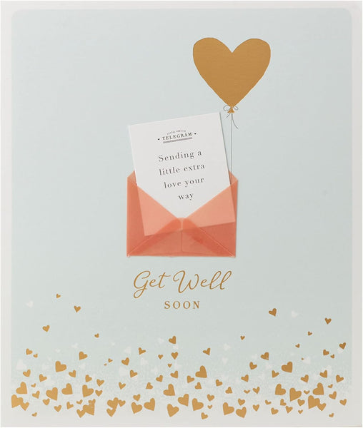 Get Well Soon Card Sending a Little Extra Love Your Way