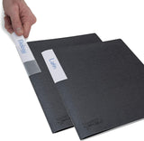Rapesco Germ-Savvy™ Antibacterial A4 Flexible Slim Display Book 20 Pocket - Black (Pack 2)