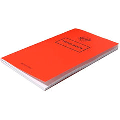 Silvine SV042F 158mm x 99mm Feint Memo Book, Red, Pack of 24,15.9 x 9.5cm