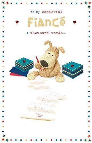 Cute Boofle To My Wonderful Fiancé a Thousand Words
