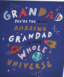 UK Greetings Father's Day Card for Grandad - Sweet Space Design