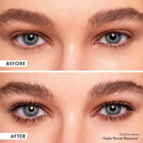 Iconic London Triple Threat Mascara 9ml – Lift, Length & Volumising Black Mascara