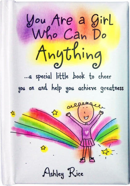 Blue Mountain Arts Little Keepsake Book "You are a Girl Who Can Do Anything