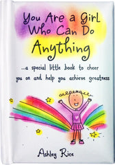 Blue Mountain Arts Little Keepsake Book "You are a Girl Who Can Do Anything