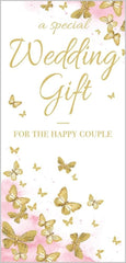 Gold Butterflies Beautiful Gold Foil Finish Money Wallet