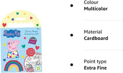 Peppa Pig Carry Along Activity Set – Fun On-the-Go Colouring & Stickers for Kids
