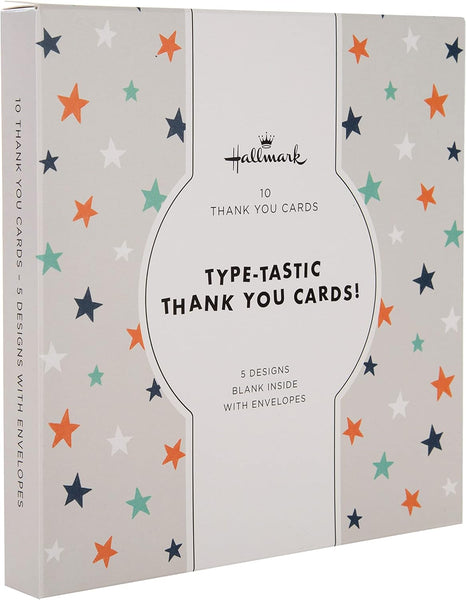 Contemporary Designs Multipack of 10 in 5 Thank You Cards