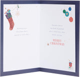 UK Greetings Christmas Card for Grandad - Christmas Wishes Design