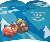 Disney Lightning McQueen Age 4 Birthday Card