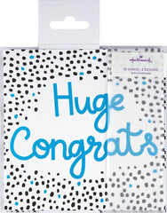 Hallmark Congratulations Cards - Pack of 10 in 2 Vibrant Designs
