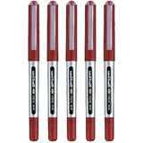 Uni-Ball UB-150 Eye Rollerball Pen Micro Red (Pack of 5)