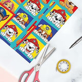 Paw Patrol Wrapping Paper 2 Sheets & 2 Tags