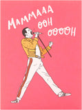 Freddie Mercury Design Mother's Day Card