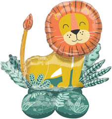 Giant Lion Foil Balloon – Animal Theme Party Decoration