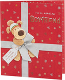 Boofle Dad Collecting Tree Christmas Card