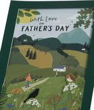UK Greetings Father's Day Card for Him - 3D Landscape Design