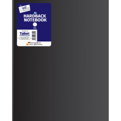 A4 Ruled Hardback Book Red Blue Black