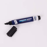 4 Black Permanent Markers – Chisel Tip | Bold, Long-Lasting Ink for Office & Industrial Us