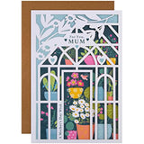 Traditional Greenhouse Design mum Mother's Day Card