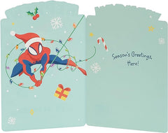 Disney Marvel Spiderman Nephew Christmas Card