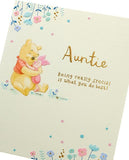 Disney Winnie The Pooh Auntie Birthday Card