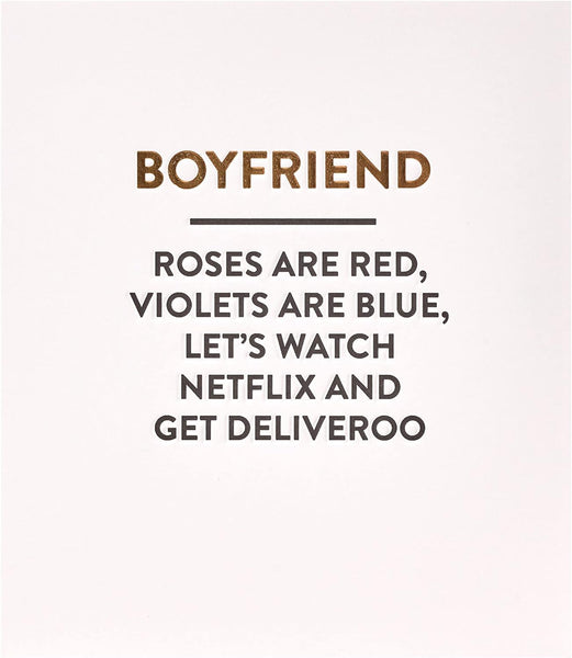 Birthday Card for Boyfriend - Funny Design