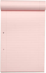 Rhino Pink Paper Refill Pad 8mm feints & margin A4 50 Leaf 100 pages