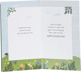 UK Greetings Father's Day Card for Him - 3D Landscape Design