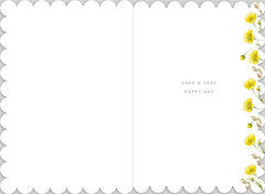 Floral Birthday Card – Birthdays Like Flowers Are Meant To Be Enjoyed