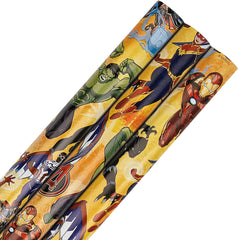 Marvel Avengers Design 2M Wrapping Paper Roll - Pack of 3