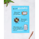 Humorous Nostalgic Funny Birthday Card