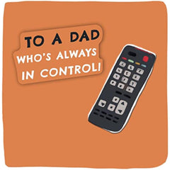 Hallmark Remote Control Dad Father's Day Card - to a Dad Who's Always in Control