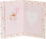 Boofle Birthday Card For Daughter With Envelope - Cute Design Sending Big Present
