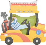 UK Greetings Father's Day Card for Dad - Pop-Up Golf Cart Design