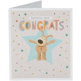 Boofle Congratulations Card for Him/Her/Friend - Cute Design