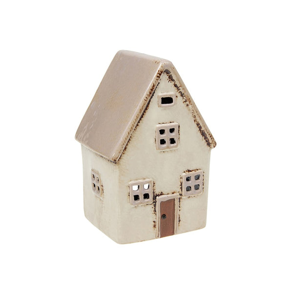 Village Pottery Cream House Tealight