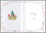 Boofle Family In Car-To All Of You Christmas Card