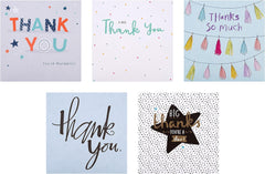 Contemporary Designs Multipack of 10 in 5 Thank You Cards