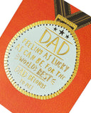 Dad Gold Medal Father's Day Card