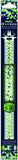 Geo Folding Ruler – Green | 1-Metre Folding Rule for School, Office & DIY Use