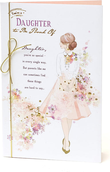 Special Daughter Birthday Card Lovely Sentiment Verse