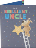 Boofle | Birthday Card for Uncle | Happy Birthday Gifts | Him, Boys, Men | Cute Design | With Envelope | 165 x 190 mm