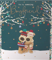 Boofle Christmas Card for Boyfriend - Cute Design