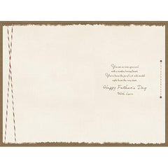 Wishing Well Studios Father's Day Card - Just for You on Father's Day Sailing Boat Design