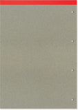 A4 Refill Pad - Ruled feint and margin, 160 pages of 75gsm paper.