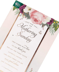 Artistic Flowers and Butterflies Mother's Day Card