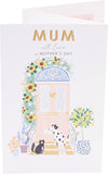 UK Greetings Mother's Day Card for Mum - Cute Doorstep Design