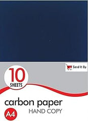 A4 Hand Black Carbon 10 Papers (Pack of 2)