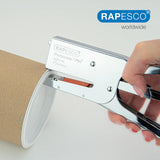 Rapesco Porpoise ONE Stapling Plier with Germ-Savvy® Bag and Box of Staples